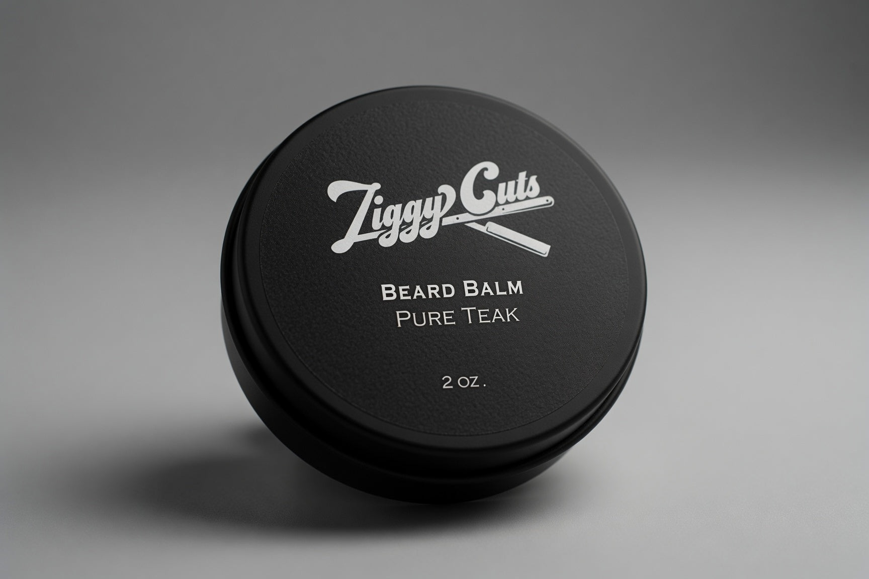 Ziggy Cuts beard balm tin