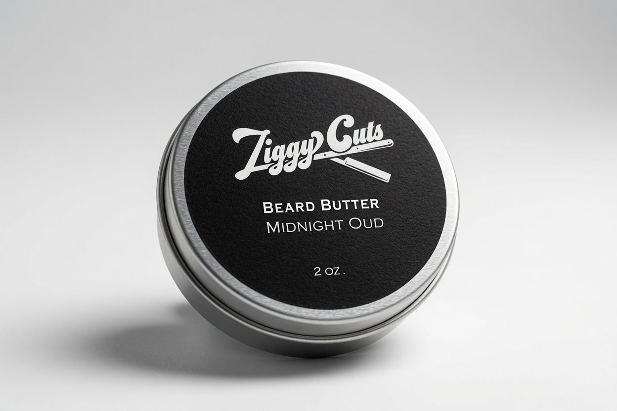 Ziggy Cuts beard butter jar