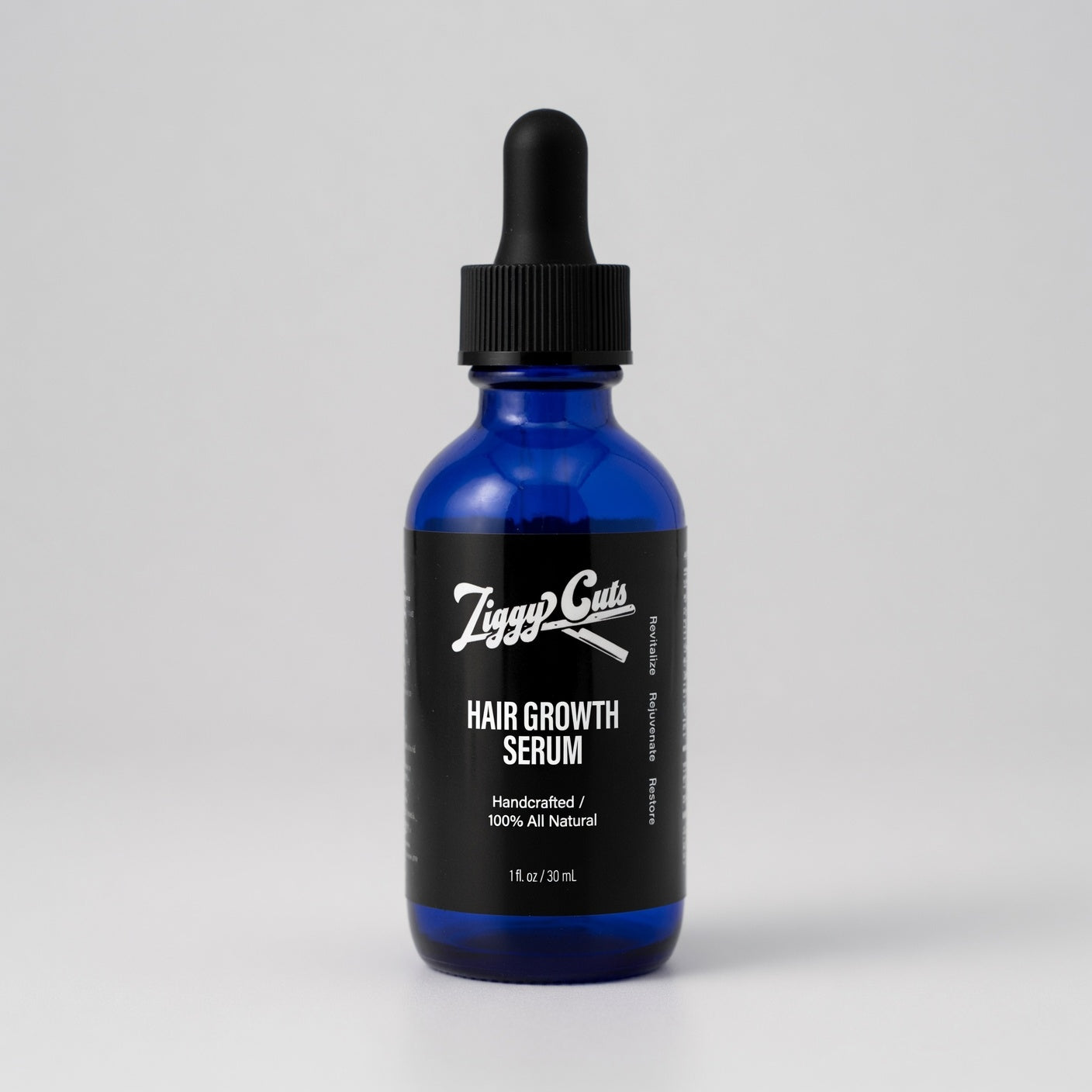 Ziggy Cuts hair growth serum bottle